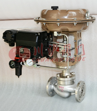 氣動調節閥實物圖