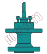氣動鑄鋼單座調節閥 標準型