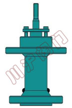 氣動鑄鋼單座調節閥 波紋管型
