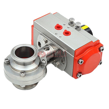 氣動衛生級蝶閥