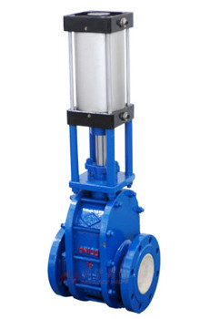 氣動雙閘板閘閥