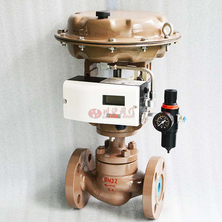 氣動調節閥ABB定位器實物圖