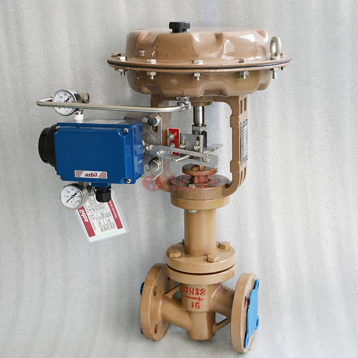 山武定位器調節閥實物圖